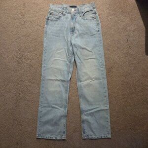 Aeropostale Lightwash High-Rise Baggy Jeans